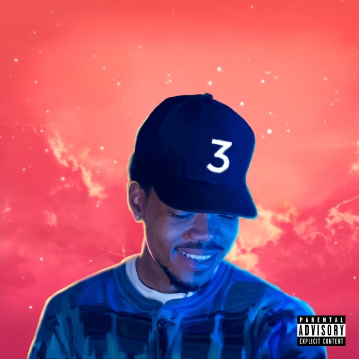 Chance the rapper lp coloring book