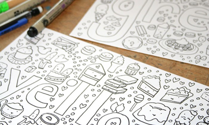 How to create a coloring book