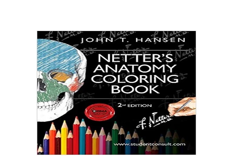 Netter's anatomy coloring book